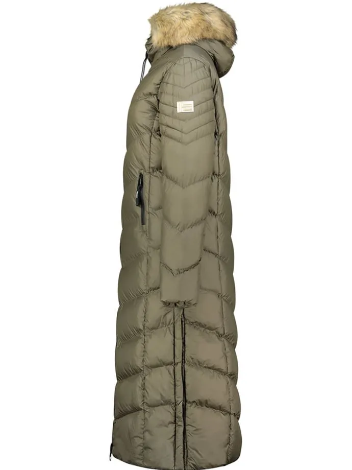 Wintermantel "Capucine" kaki