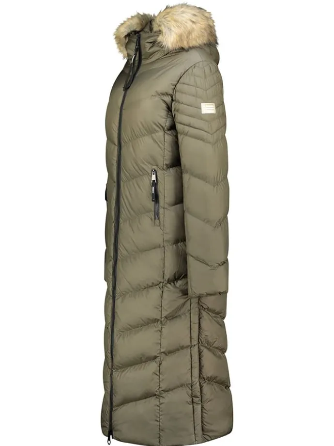 Wintermantel "Capucine" kaki