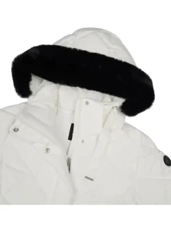 Wintermantel "Haukkala" wit