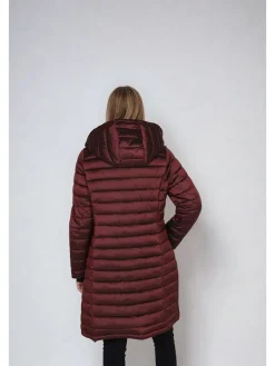 Wintermantel rood