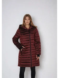 Wintermantel rood