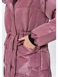 Wintermantel roze