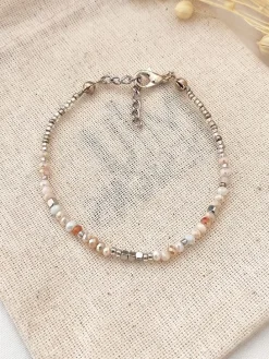 Witvergulde armband