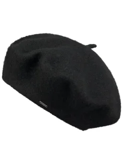 Wollen baret "Sambre" zwart