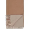 Wollen sjaal "Classic" crème/beige - (L)250 x (B)65 cm