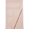 Wollen sjaal "Signature" lichtroze - (L)200 x (B)55 cm