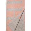Wollen sjaal "Signature" oranje - (L)200 x (B)55 cm