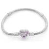 Zilveren armband met edelstenen