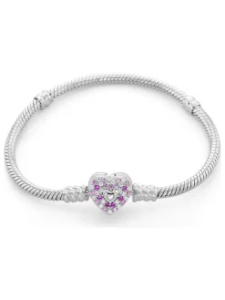 Zilveren armband met edelstenen