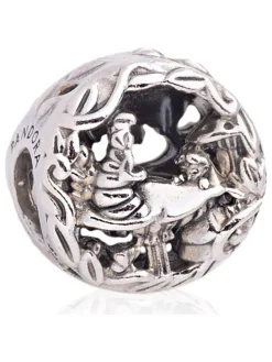Zilveren bead
