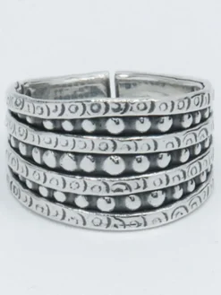 Zilveren ring "Camaxtli"
