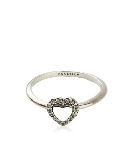 Zilveren ring met edelstenen