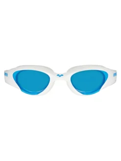 Zwembril blauw/wit