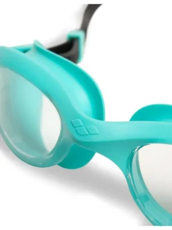 Zwembril zwart/turquoise